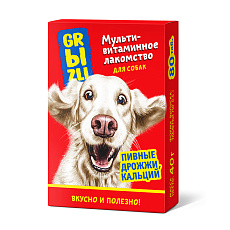 GRЫZLI Лакомство мультивитаминное для собак